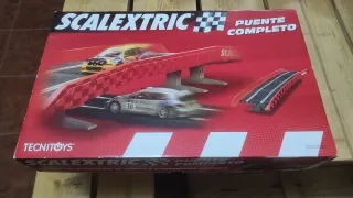 Scalextric Copa León + Puente