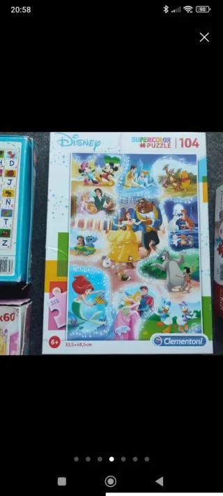 Lote 5 Puzzles Infantiles (Trefl, Educa, Clementon
