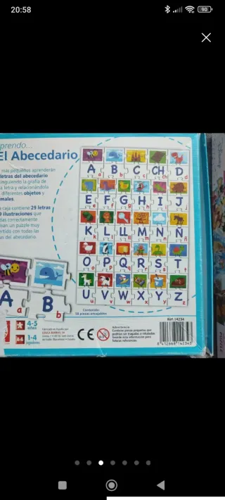 Lote 5 Puzzles Infantiles (Trefl, Educa, Clementon