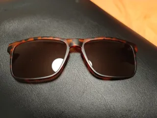 Gafas de sol con clip-on.