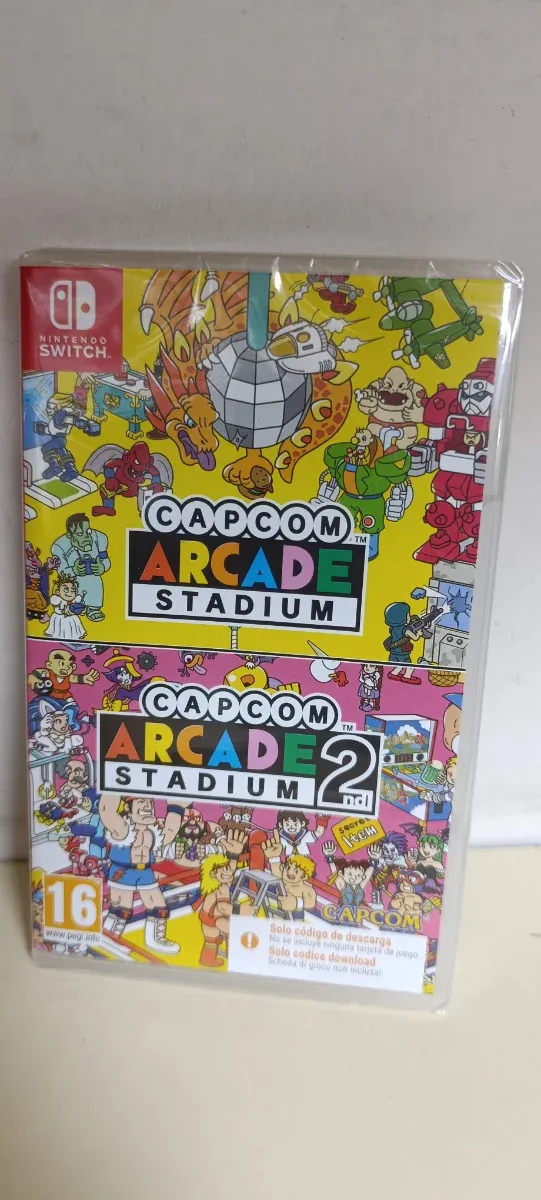 Capcom Arcade Stadium 1+2 NUEVO PRECINTADO