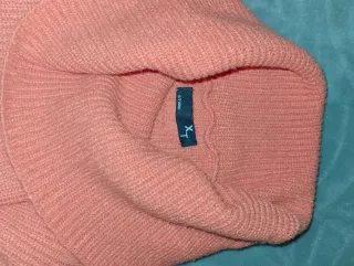 Maglione dolcevita arancione