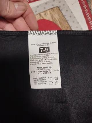 Disfraz infantil vampira Halloween