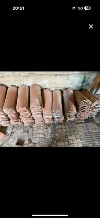 400/500 Tejas Árabes de Barro