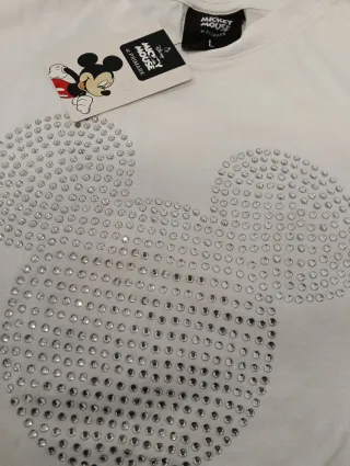 Camiseta Disney Mickey Brillante Talla L