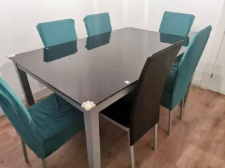 Mesa comedor y 6 sillas