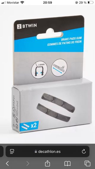 Pastillas Freno MTB V-Brake