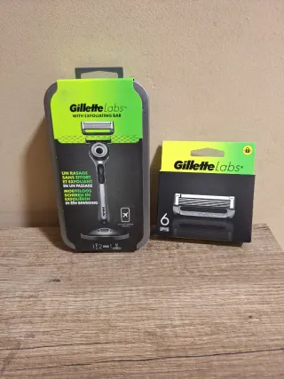 Gillette Labs con Barra Exfoliante + Recambios