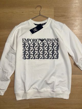Sudadera Emporio Armani Blanca Talla M