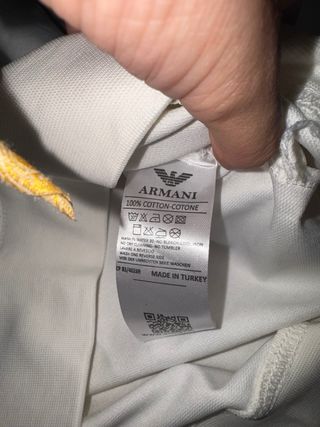 Sudadera Emporio Armani Blanca Talla M