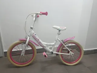 Bicicleta niña Fashion Girl con ruedines
