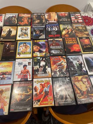 DVD ,40 peliculas en venta por 30€