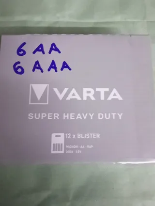 6 blister da 4  Batterie stilo e 6 Mini Stilo