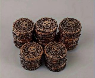 Monedas Piratas del Caribe