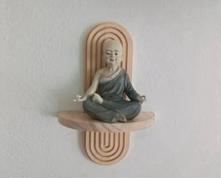 Scaffale da parete in legno nuovo