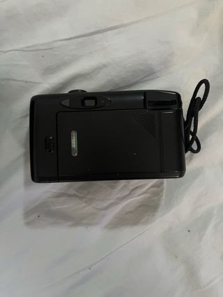 Cámara Fuji DL8 Antigua Negra con Funda