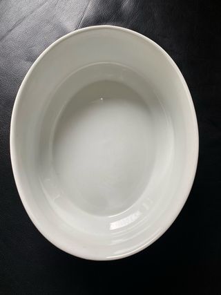 Travessa oval Excel Porcelanas com motivo floral