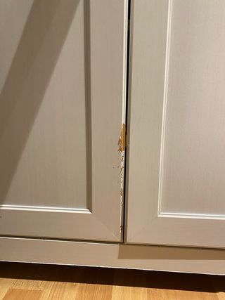 Armario Ikea blanco con espejos