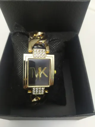 OROLOGIO DONNA TVK NERO/ORO