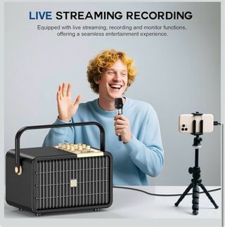 Máquina Karaoke L400 + 2 Micrófonos NUEVO