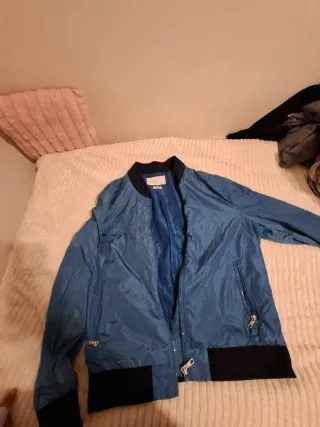 Chaqueta Zara Man XL Azul