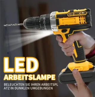 TALADRO ATORNILLADOR CON DOS BATERÍAS