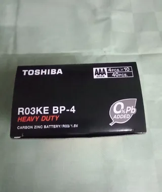 Pile AAA Toshiba Heavy Duty - 10 confezioni