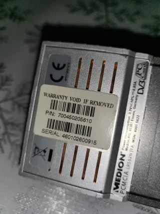 Tarjeta sintonizadora Medion DVB-T PCMCIA