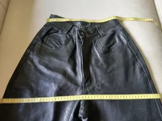 Pantalón Cuero Vintage Talle Alto