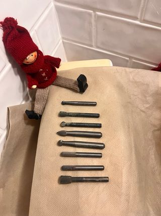 Juego 8 fresas metal