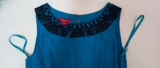 Vestido Monsoon Azul Turquesa