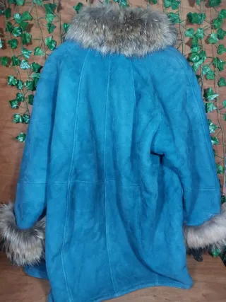 Montone Donna Enterfino Original Shearling Blu