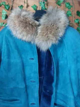 Montone Donna Enterfino Original Shearling Blu