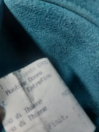 Montone Donna Enterfino Original Shearling Blu