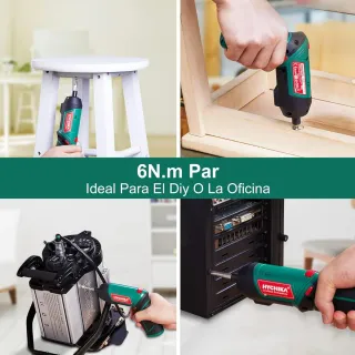 Destornillador atornillador Inalámbrico Hychika