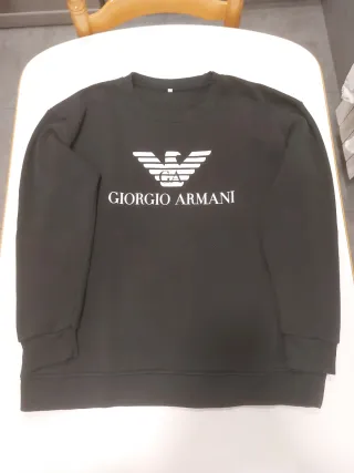 Sudadera Giorgio Armani Negra