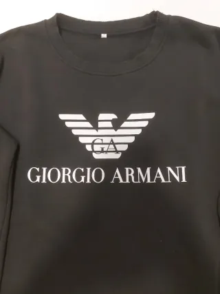 Sudadera Giorgio Armani Negra