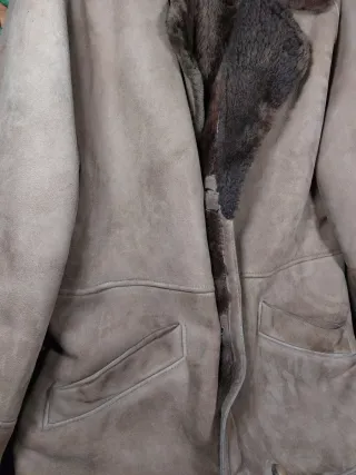 Montone Sheraling con Pelliccia beige/Marrone donn