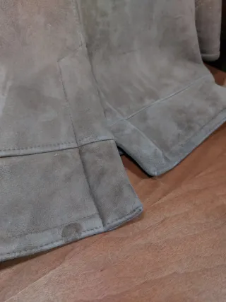 Montone Sheraling con Pelliccia beige/Marrone donn