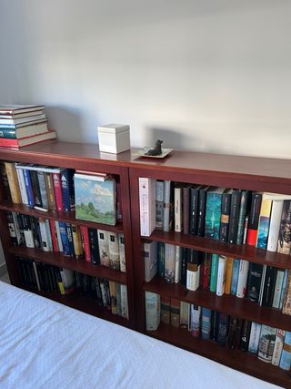 Librería Pino Macizo Convertible.