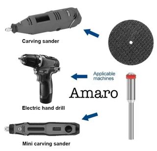 20 Serras/Laminas/Discos de Corte para Dremel(32mm