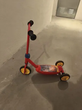 Patinete infantil 3 ruedas Cars