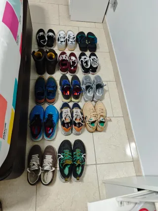 Diferentes zapatillas de marca