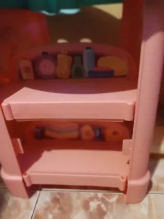 Juguete de baño y columpio para muñeca