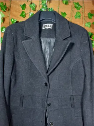 Cappotto Donna di lana Nero Lungo Yessica