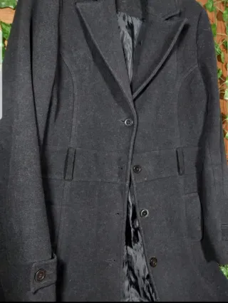 Cappotto Donna di lana Nero Lungo Yessica