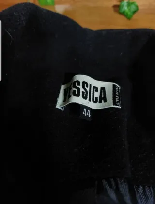 Cappotto Donna di lana Nero Lungo Yessica