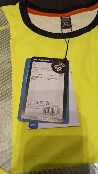 Camiseta Helly Hansen Alta Visibilidad Amarilla