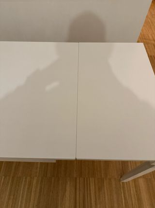 Tavolo allungabile bianco in legno