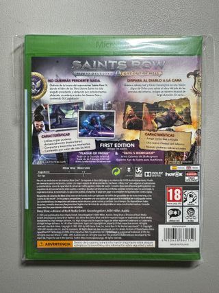 Saints Row First Edition Xbox One